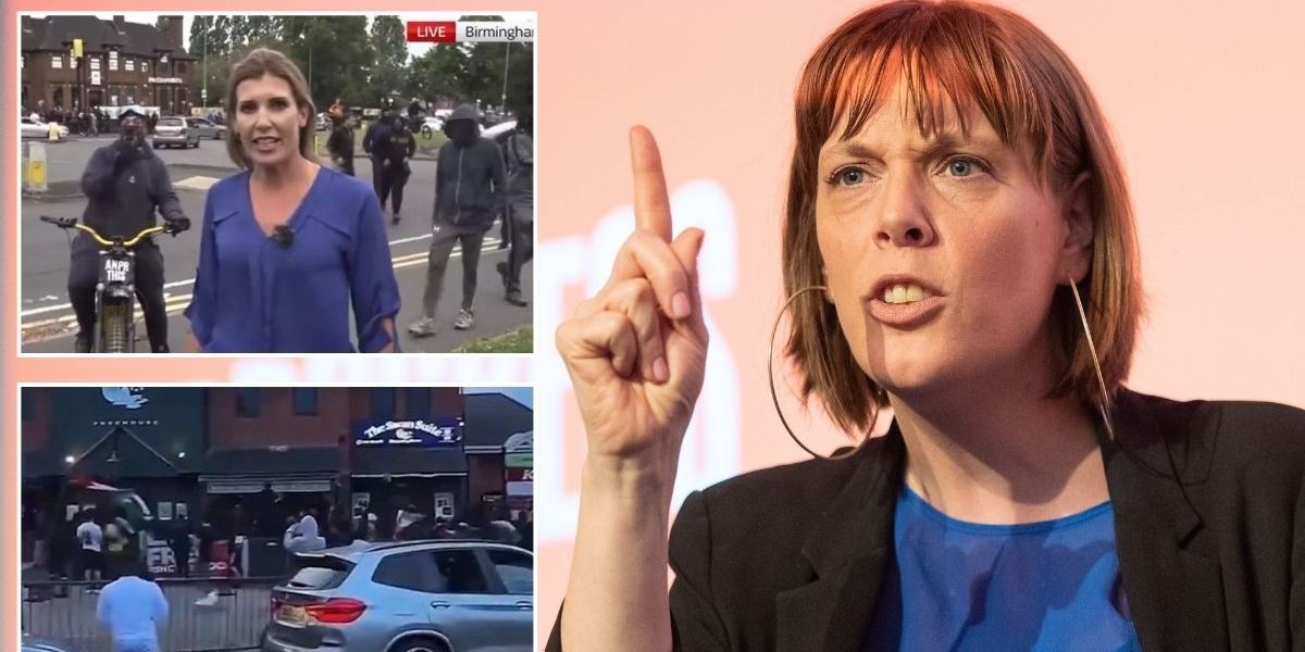 NextImg:Jess Phillips admits ‘mistake’ after defending masked men in Birmingham riot rant