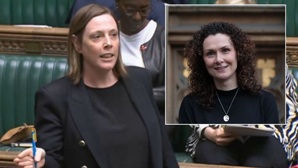 Jess Phillips and Wendy Chamberlain