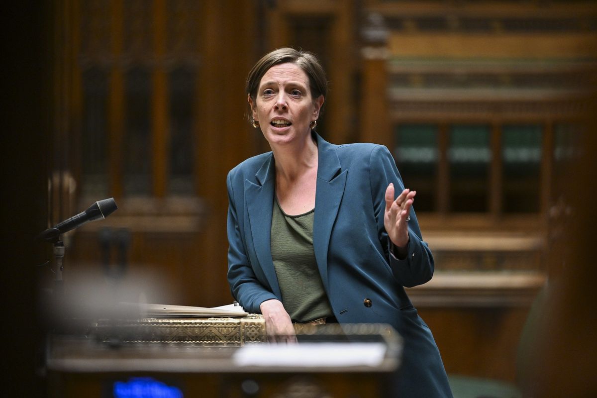 Jess Phillips speaking in the Commons