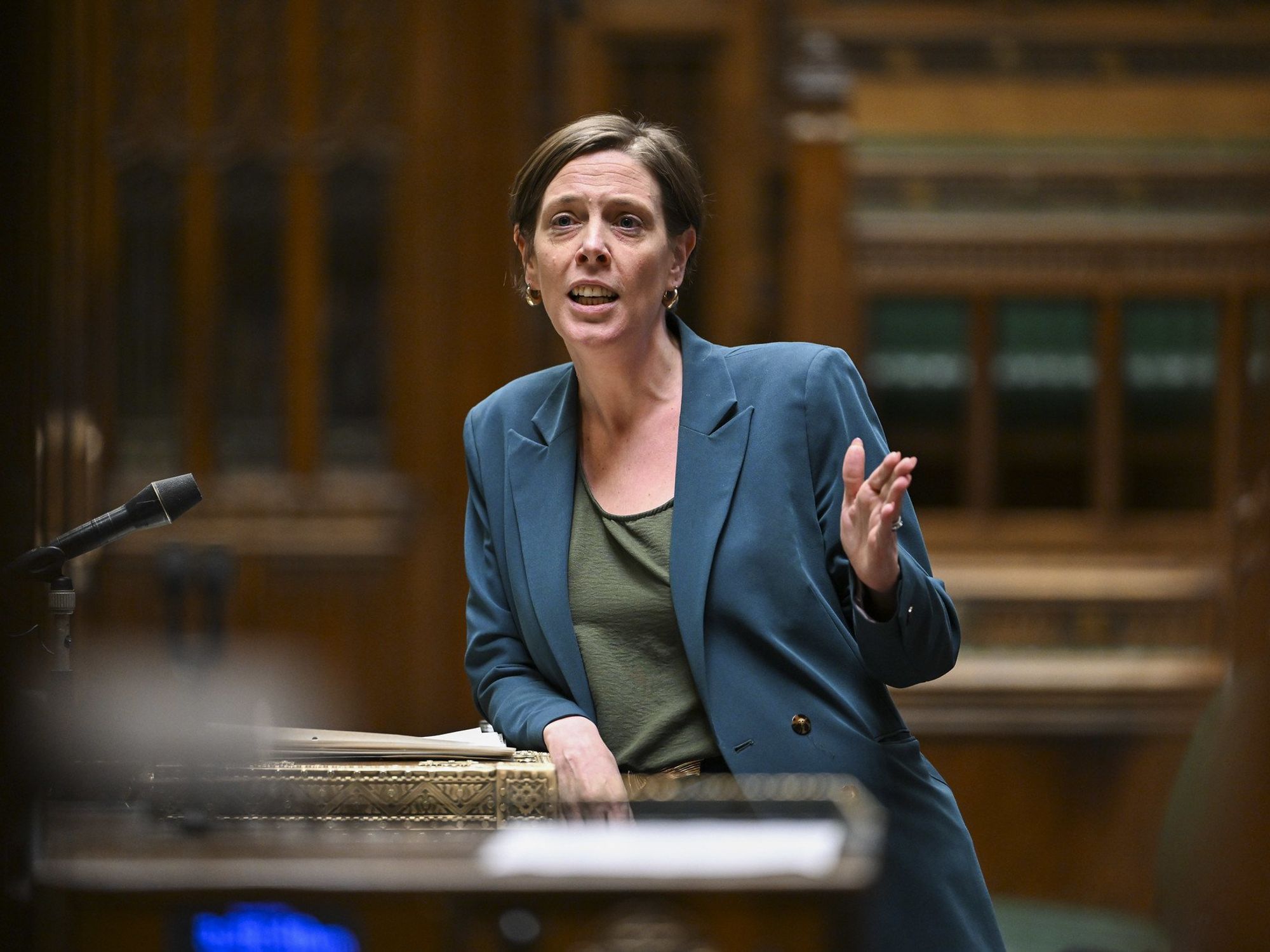 Jess Phillips speaking in the Commons