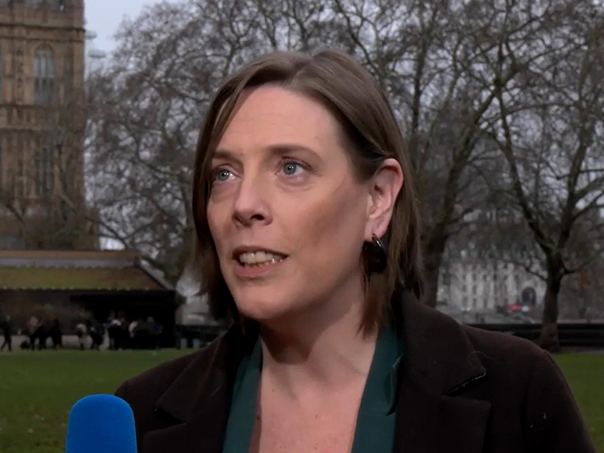 Jess Phillips spoke to GB News