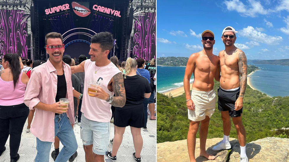 Jesse Baird and Luke Davies