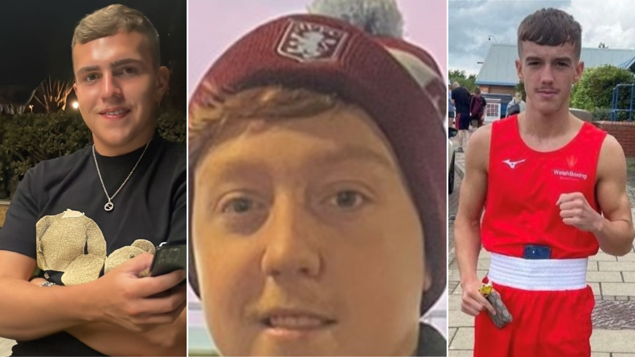 Jesse Owen, Callum Griffiths and Morgan Smith