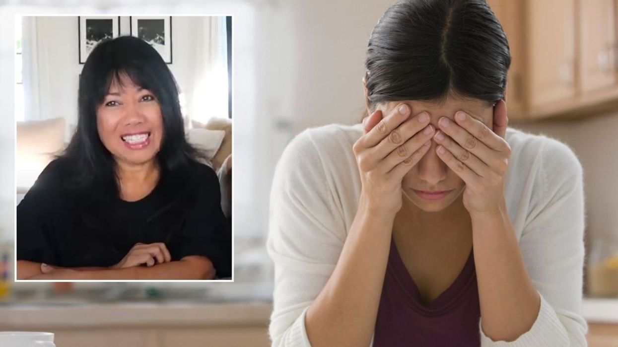 Jessi Malay's mum / Woman stressed
