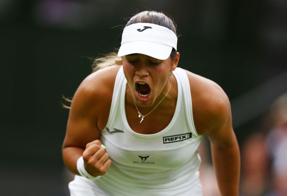 Jessica Bouzas Maneiro pulled off a massive upset