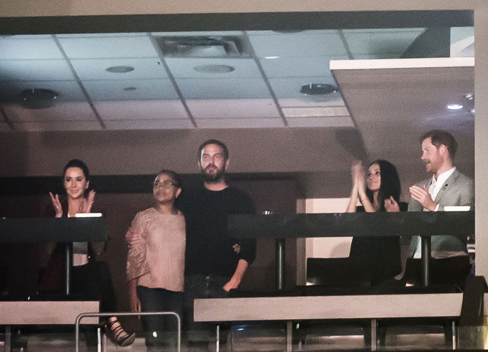 Jessica Mulroney, Doria Ragland, Meghan Markle, Prince Harry