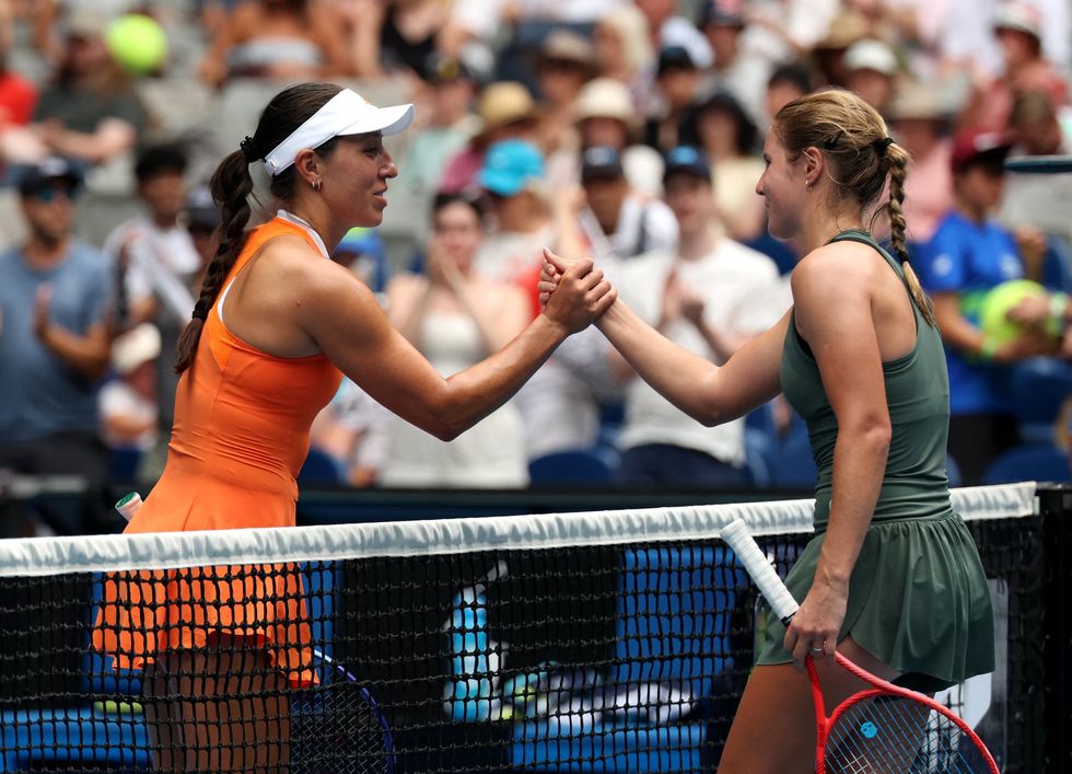 Jessica Pegula beat Anastasia Zakharova 6-2, 6-1 to reach the next round of the Australian Open