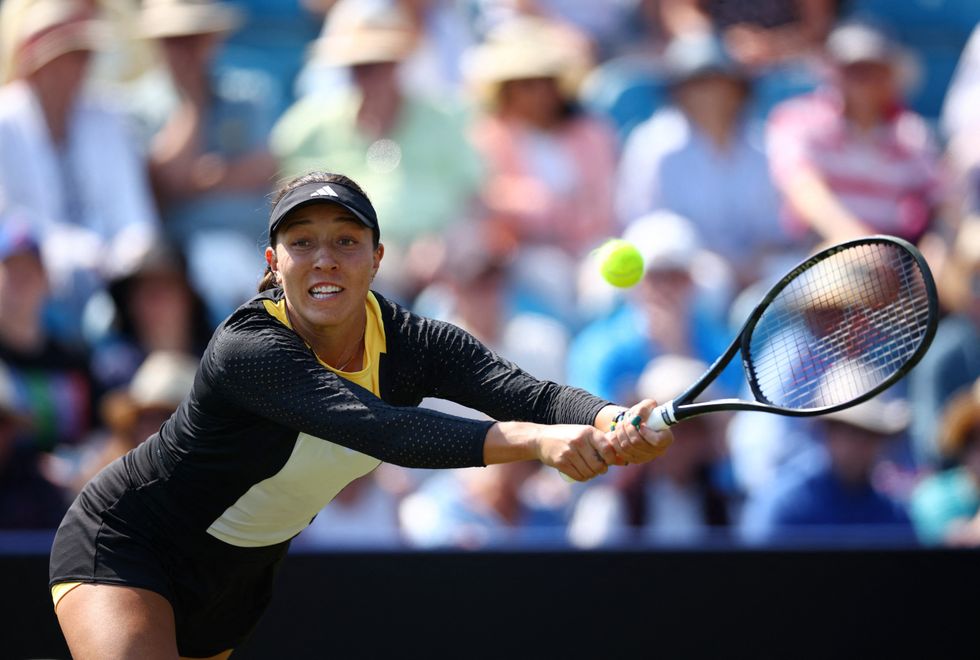 Jessica Pegula had been on good form on grass