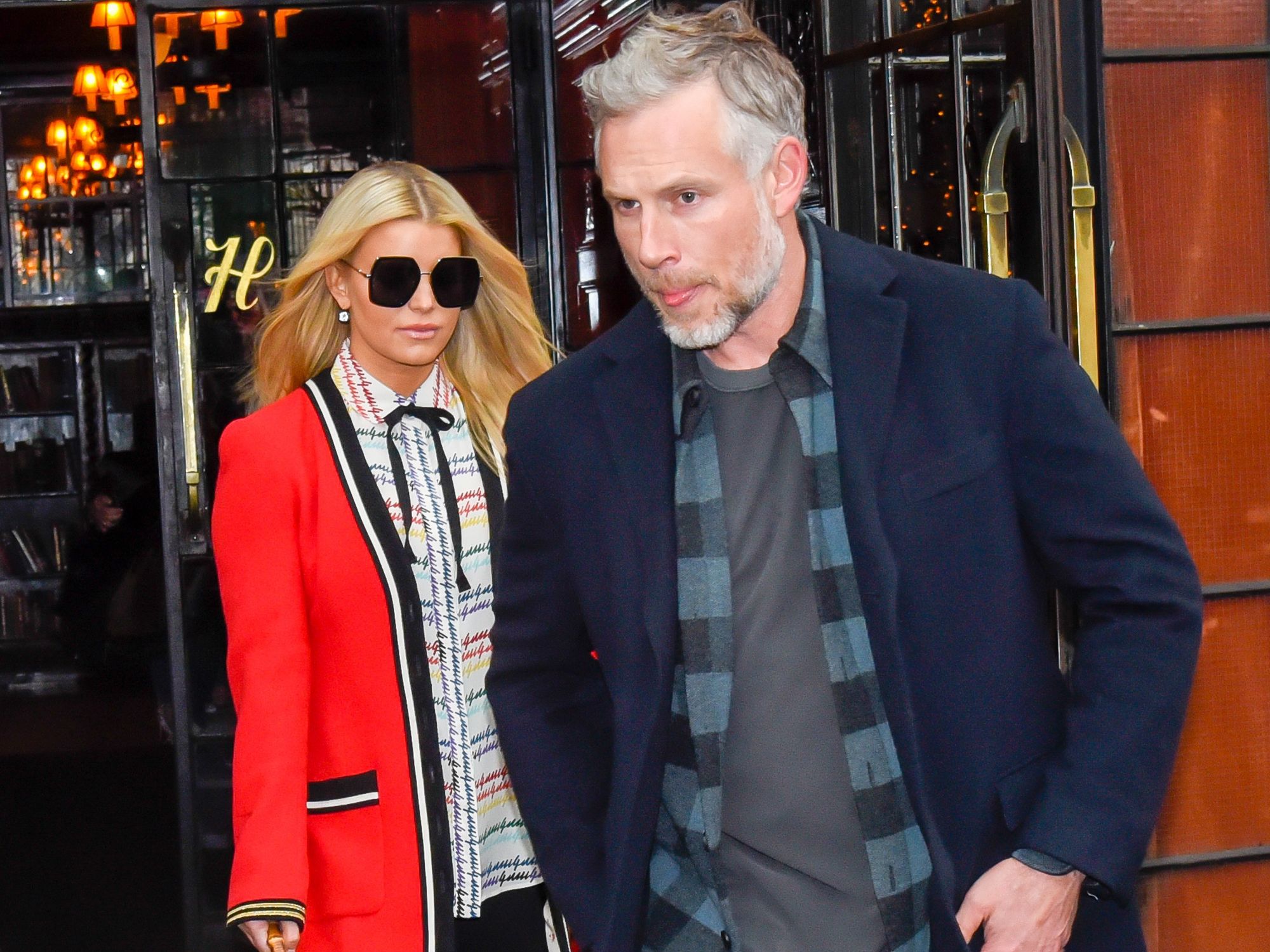 Jessica Simpson and Eric Johnson