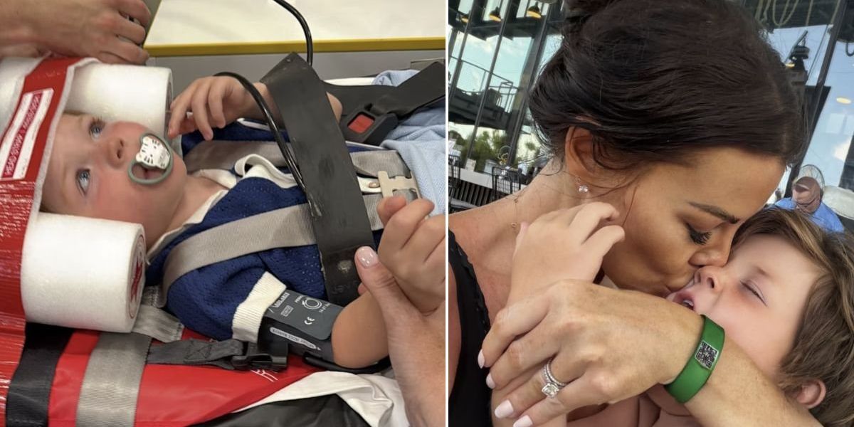 Towie star Jessica Wright details son’s ‘freak accident’ after being airlifted to hospital: ‘Got catapulted’ Towie star Jessica Wright details son’s ‘freak accident’ after being airlifted to hospital: ‘Got catapulted’
