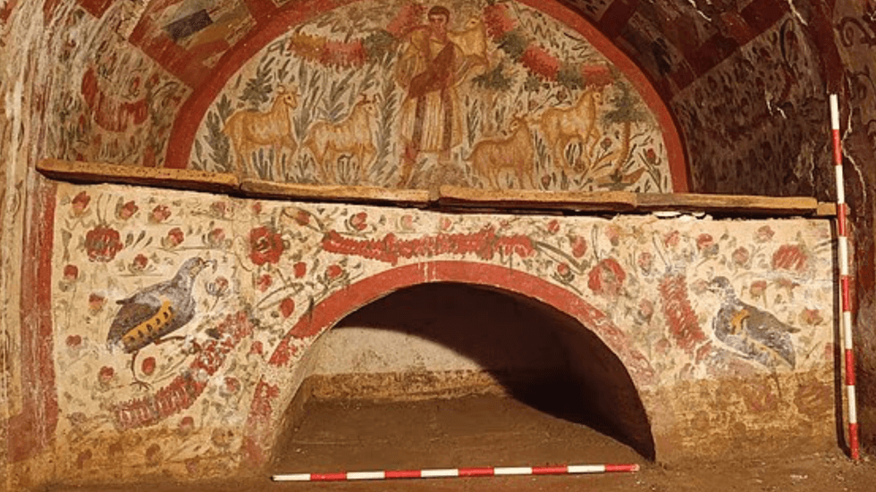 Jesus mural found in Turkey