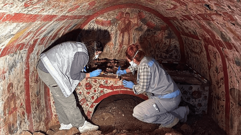 Jesus mural found in Turkey