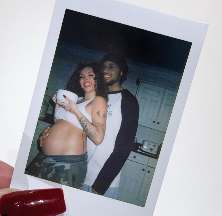 Jesy Nelson and Zion Foster