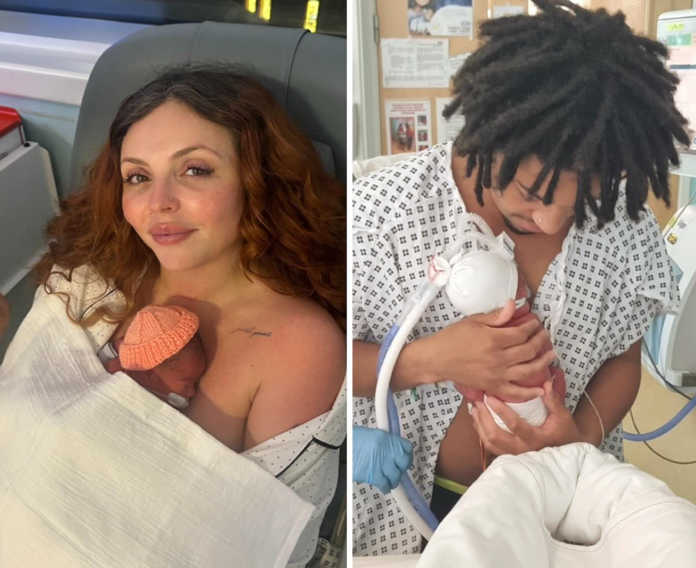 Jesy Nelson gave birth