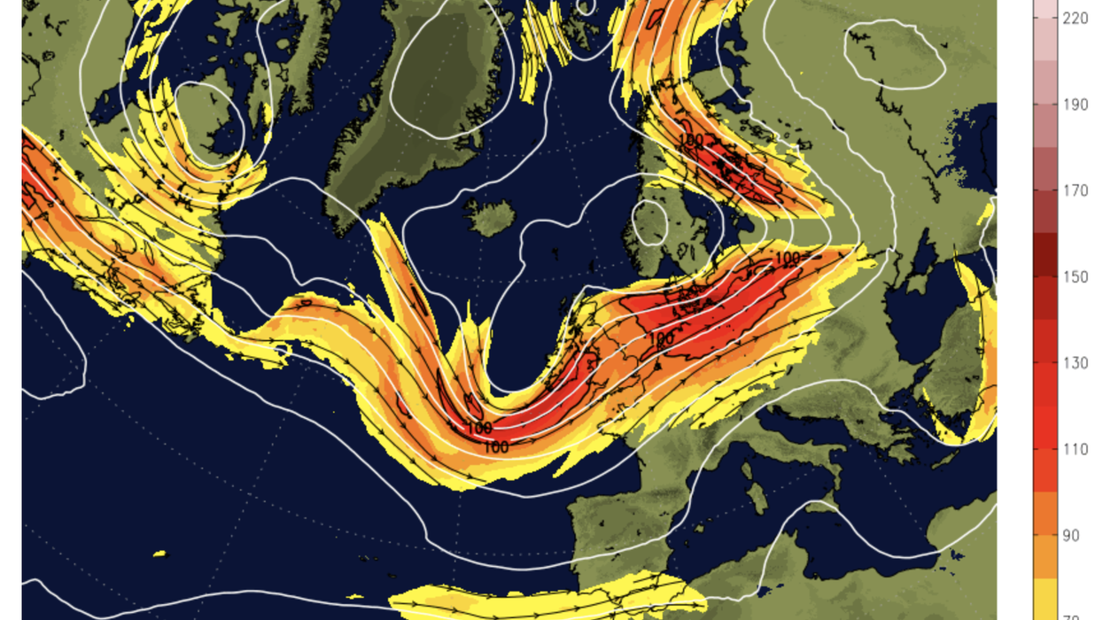 Jet Stream set to bring thundery showers after hot blast