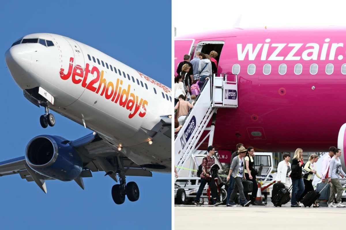 Jet2 flight / Wizz Air flight