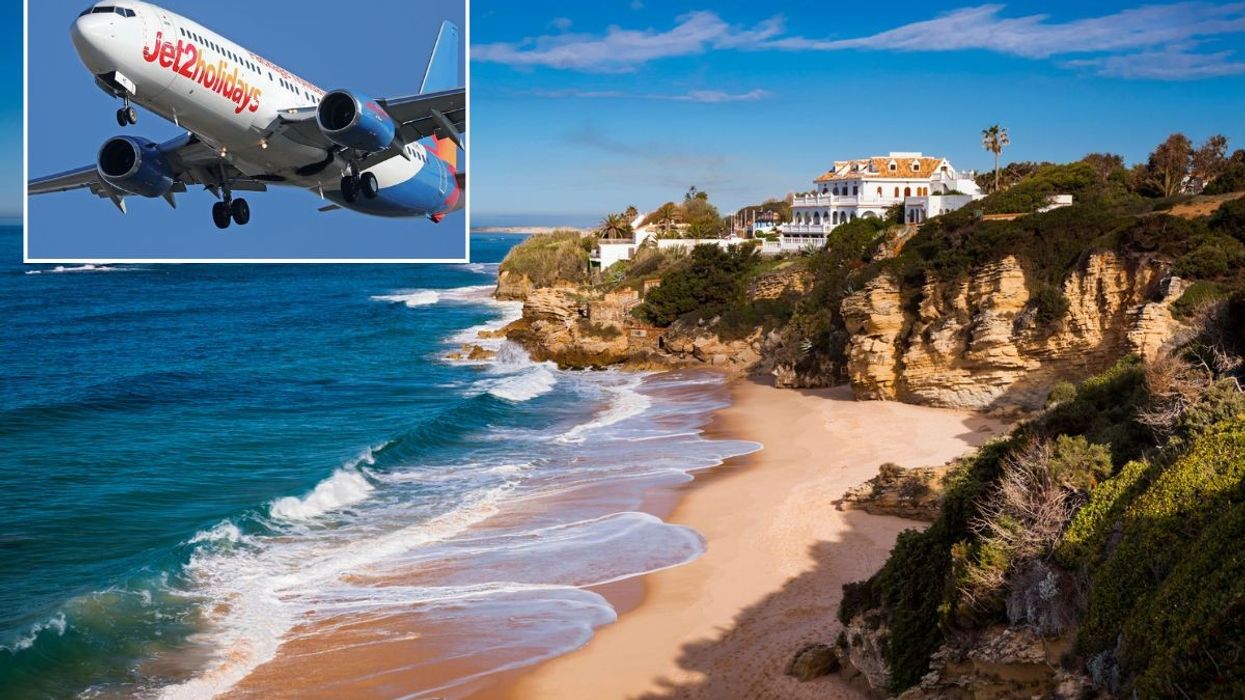 Jet2 plane / Costa de la Luz, Spain