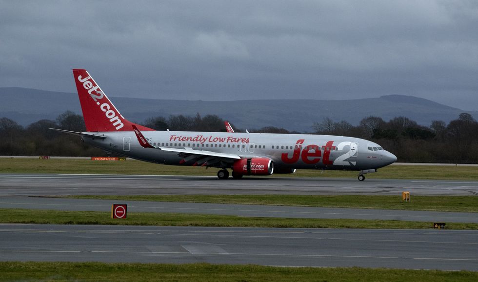 Jet2 plane on the runway