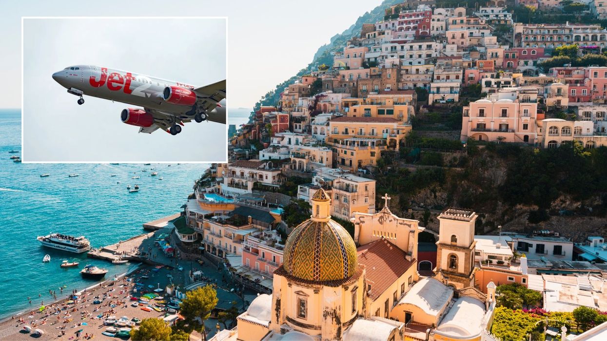 Jet2 plane, Salerno in Italy