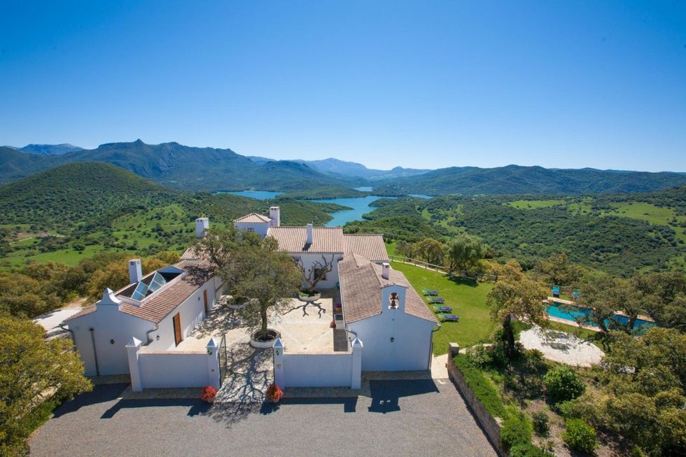 Jet2 villa ariel view