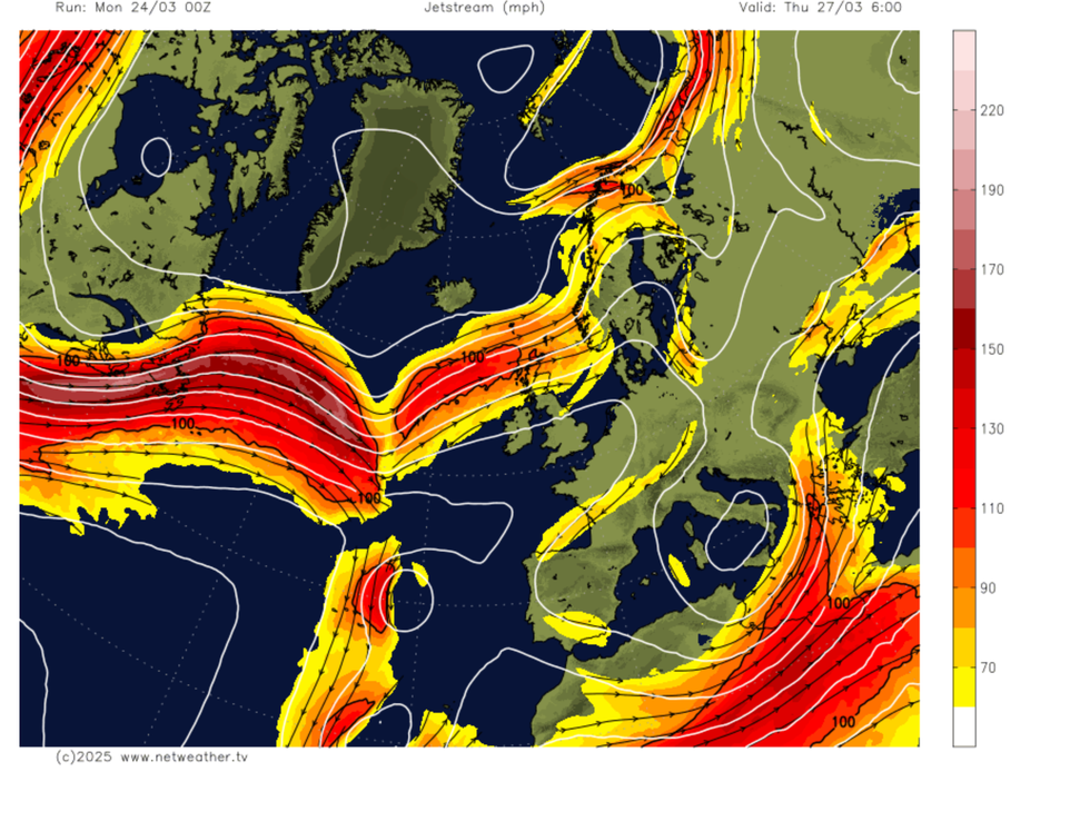 Jetstream map