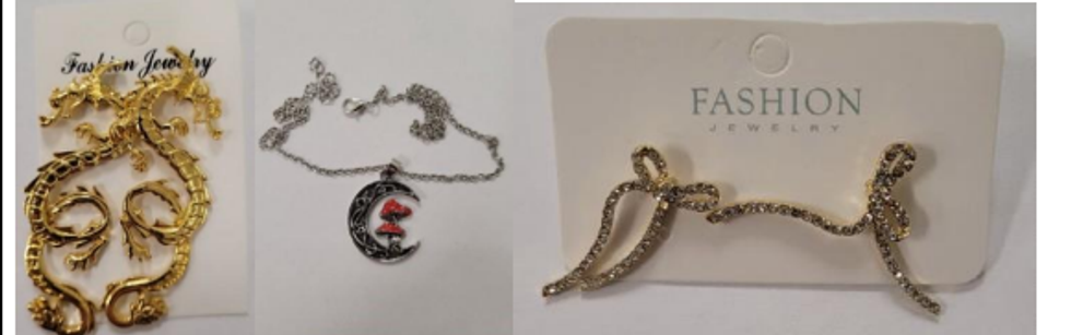 Jewellery from Amazon