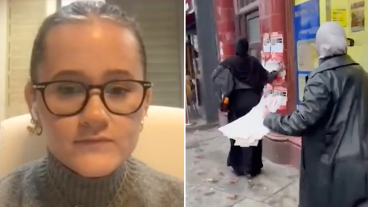 ‘Stuck a middle finger up at me’ Jewish student speaks out on ‘aggressive’ reaction to posters of missing Israelis