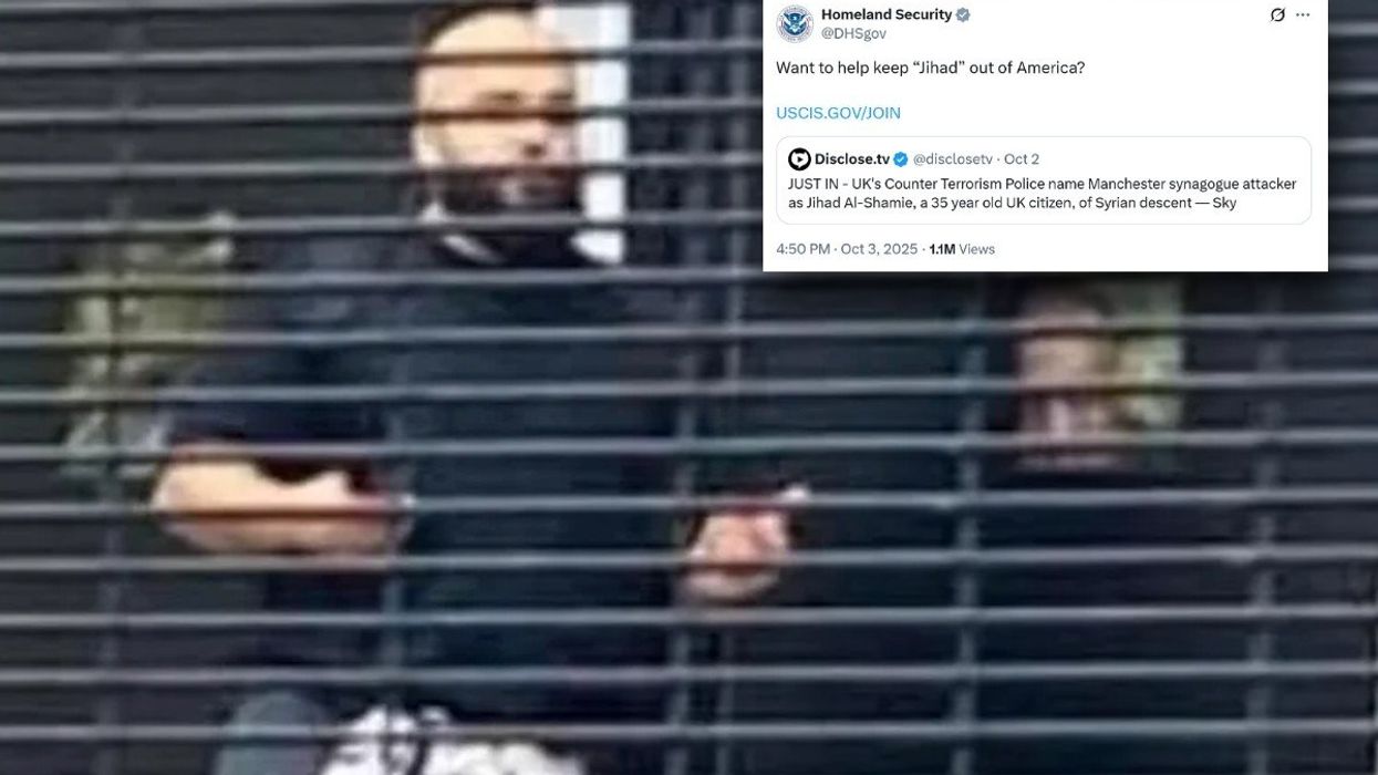 Jihad Al-Shamie and X post by Homeland Security