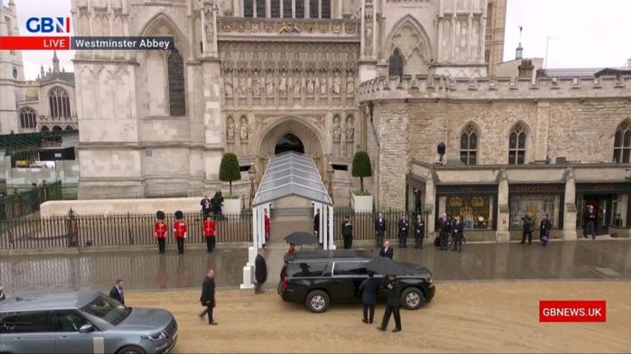 Joe Biden snubbed back by King Charles as First Lady tucked away at back of Westminster Abbey Coronation congregation