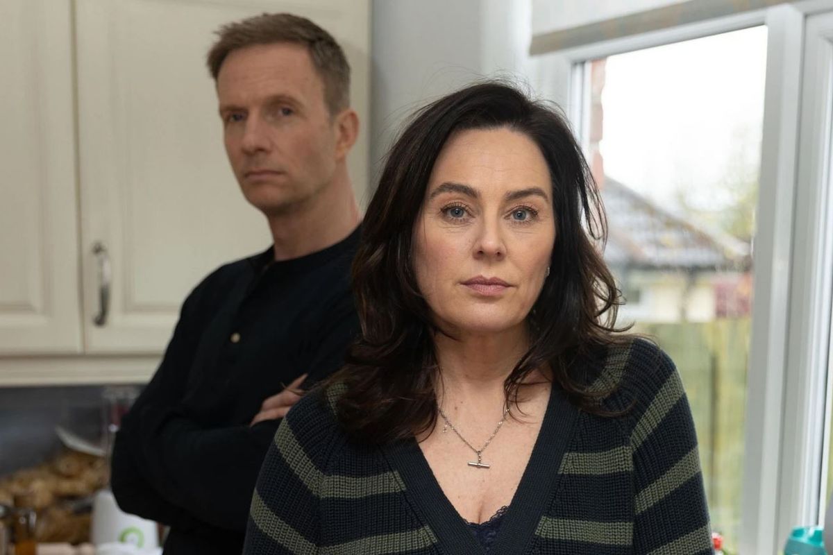 Jill Halfpenny and Rupert Penry-Jones