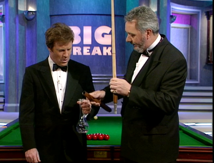 Jim Davidson and John Virgo