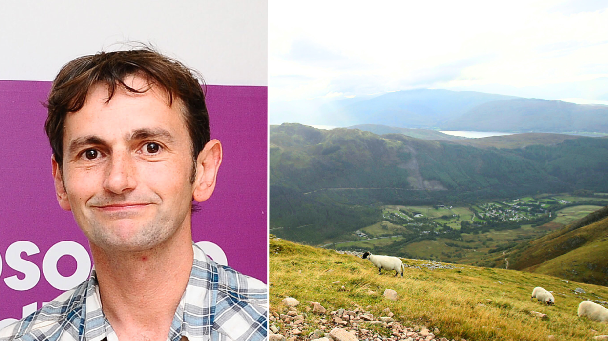 Jim Glennie and Scottish Highlands