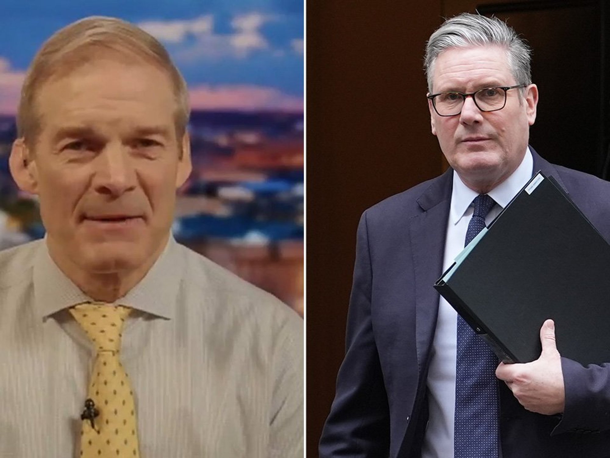 Jim Jordan, Keir Starmer