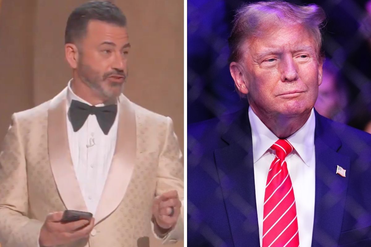Jimmy Kimmel hit back at Donald Trump