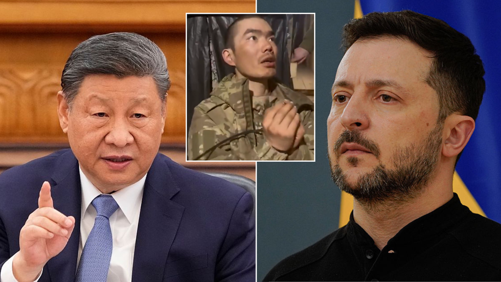 Jinping / Zelensky / Captured soldier