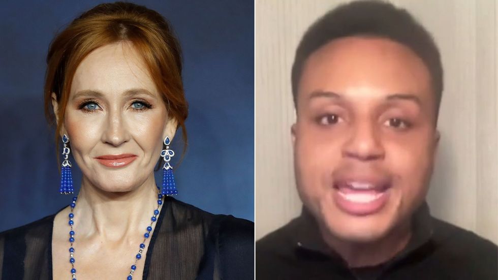 JK Rowling Albie Amankona