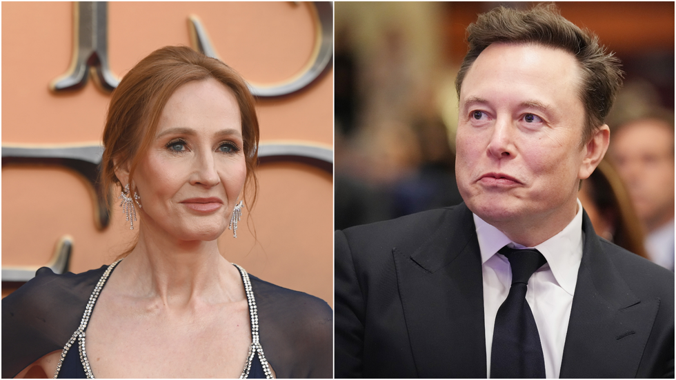 JK Rowling and Elon Musk