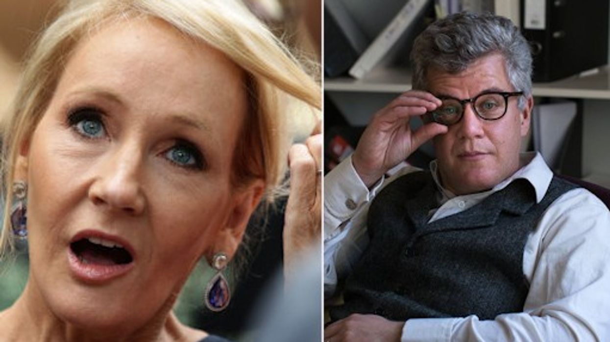 JK Rowling and Jo Maugham