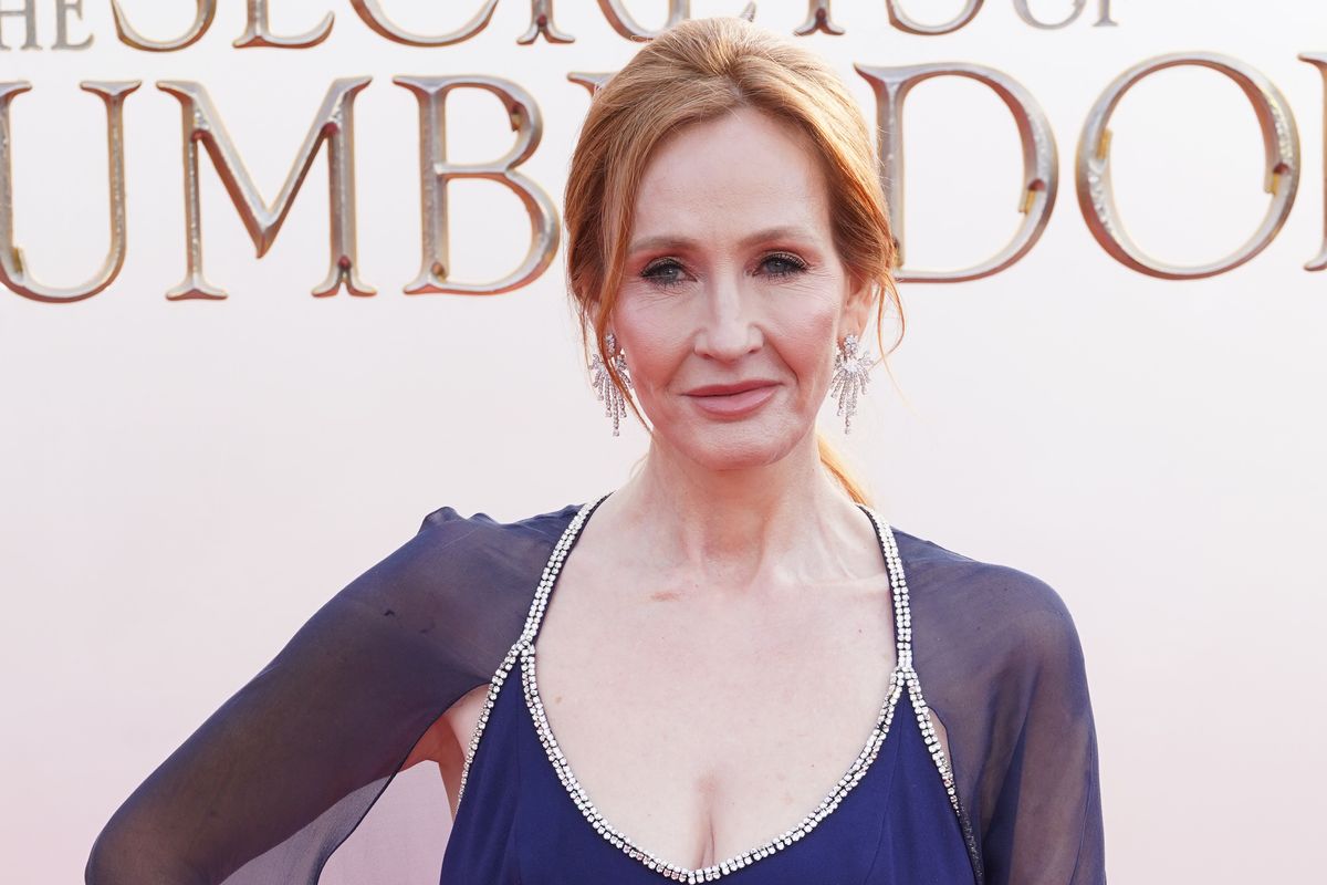 JK Rowling has said she is 'not comfortable getting off my pedestal' with her views on transgender rights