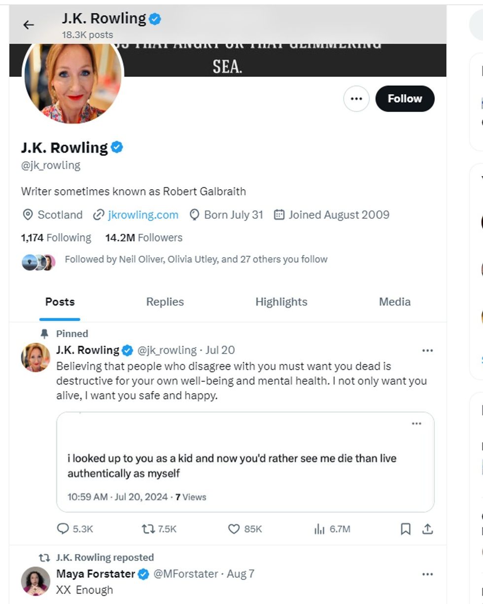 JK Rowling