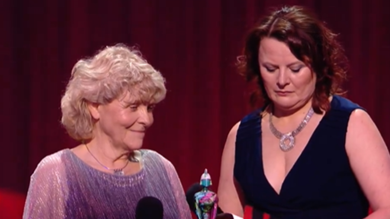 Jo Hamilton and Monica Dolan