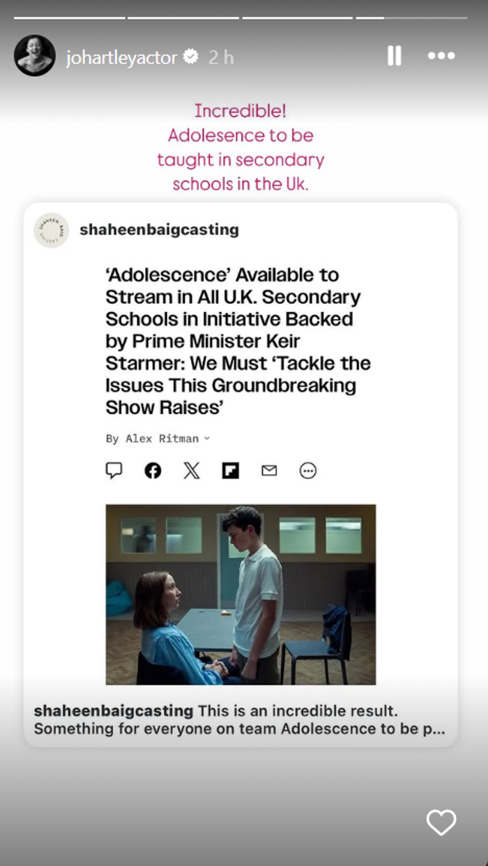 Jo Hartley Instagram