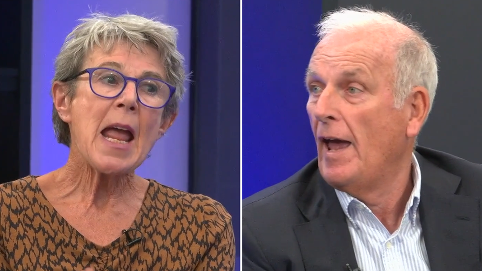 Jo Phillips and Kelvin MacKenzie