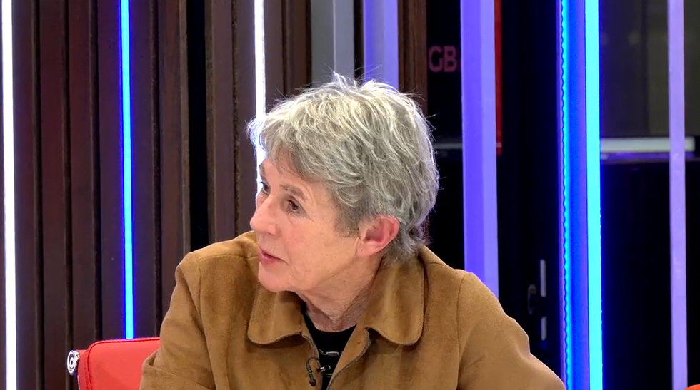 Jo Phillips discussing doctor strikes on GB News