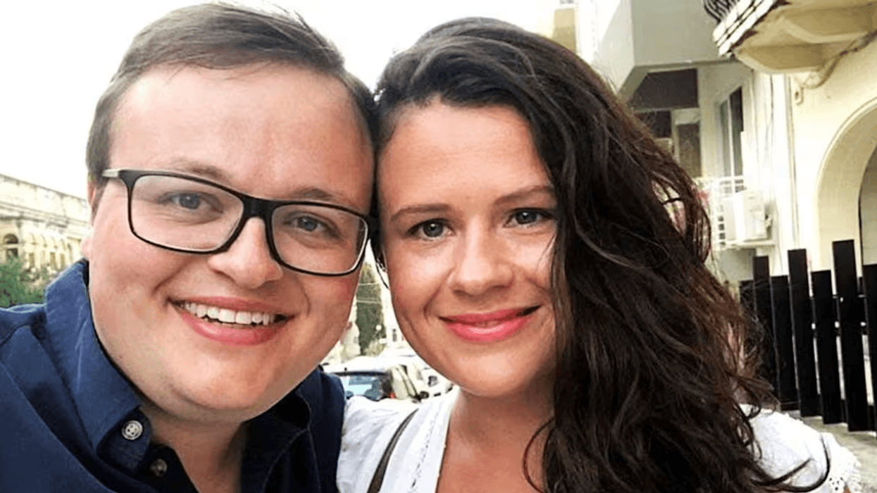 Joani Reid MP and husband David Taylor