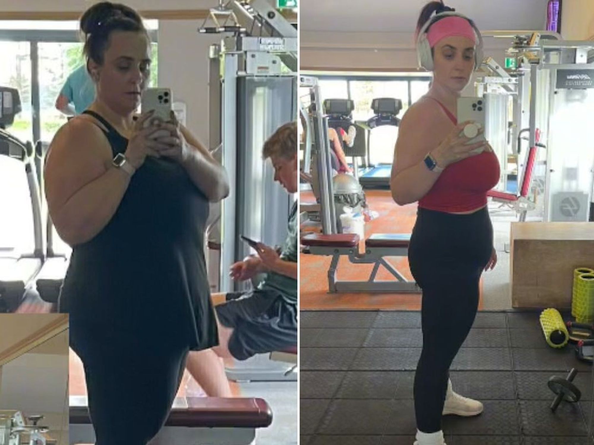 Joanna before and after