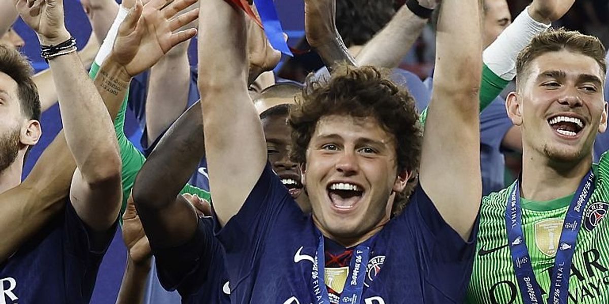 PSG star takes swipe at Arsenal after winning Champions League for second time PSG star takes swipe at Arsenal after winning Champions League for second time
