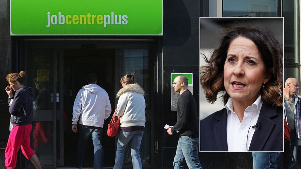 Jobcentre and Liz Kendall