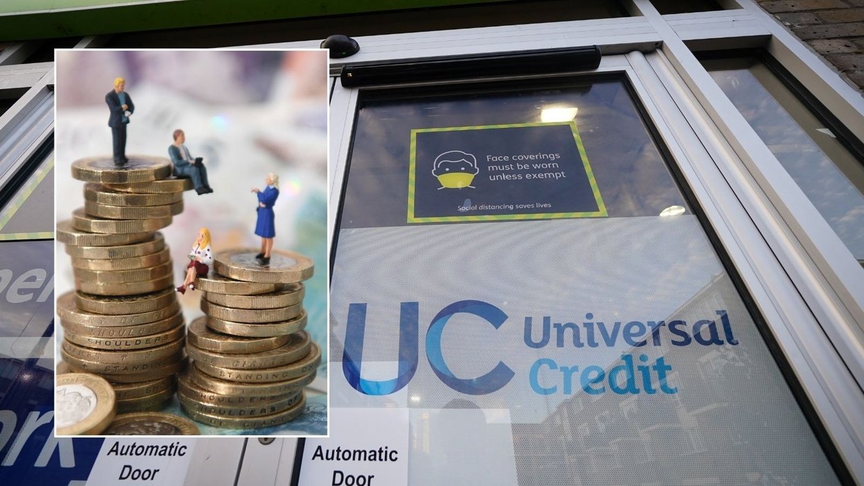 Jobcentre and pounds