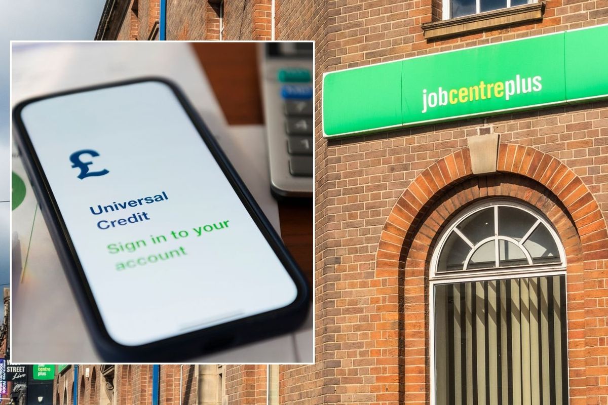 Jobcentre and Universal Credit account on phone